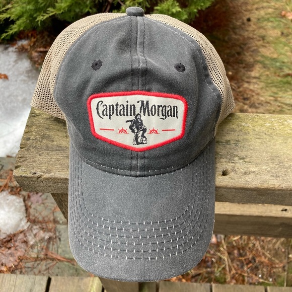 Captain Morgan Baseball Cap Hat Mesh 